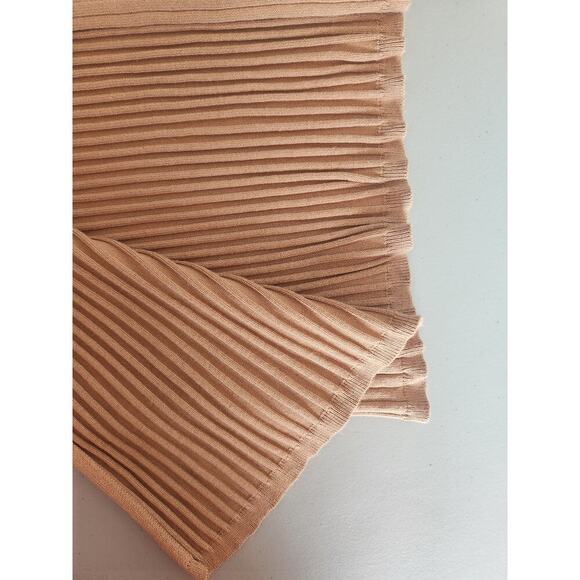 Defect New LSPACE Lena Cutout Collared Midi Dress Size L Camel 9D407 #2 - Picture 16 of 16